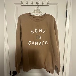 Peace Collective “Home is Canada” Crewneck Sweatshirt - Unisex Large